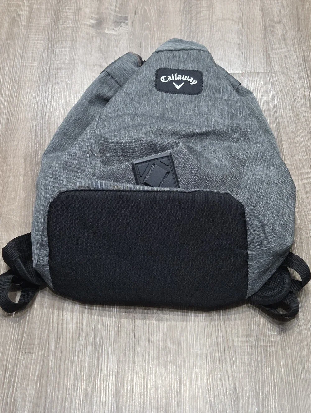 Callaway Preowned Men's Duffel Drawstring Bag Gray/Black
